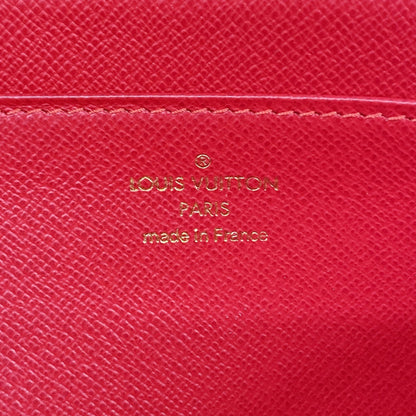 Louis Vuitton Damier T&B Complisse Portefeuille Long Wallet N61740 Red Ebene