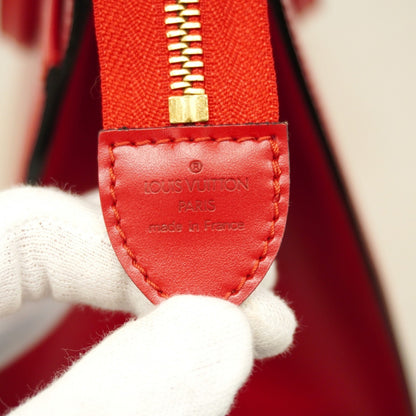 Louis Vuitton Epi Riviera Handbag M4818E Castilian Red