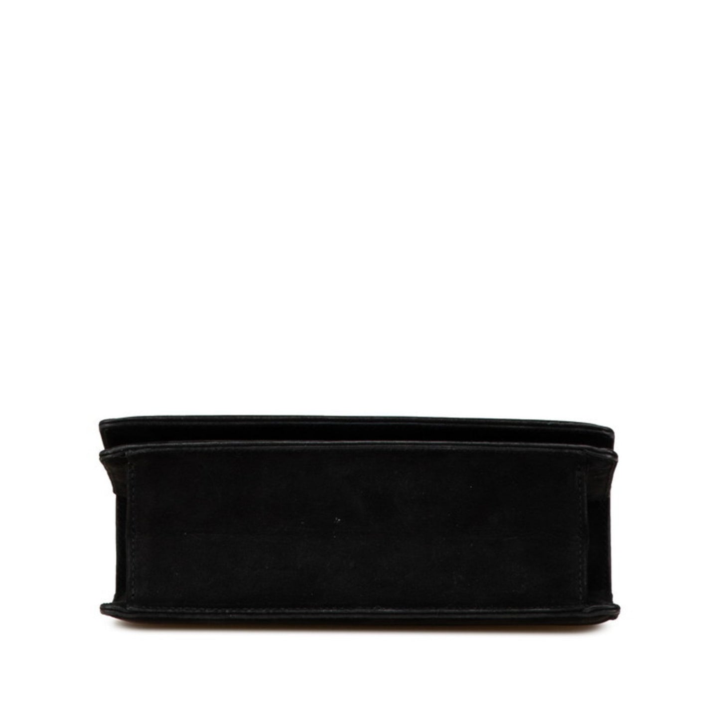 Salvatore Ferragamo 2-Way Handbag/Shoulder Bag In Black Nubuck Leather