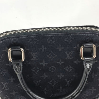 Louis Vuitton M92146 Monogram Satin Little Alma Bag Mini Pouch Handbag Leather