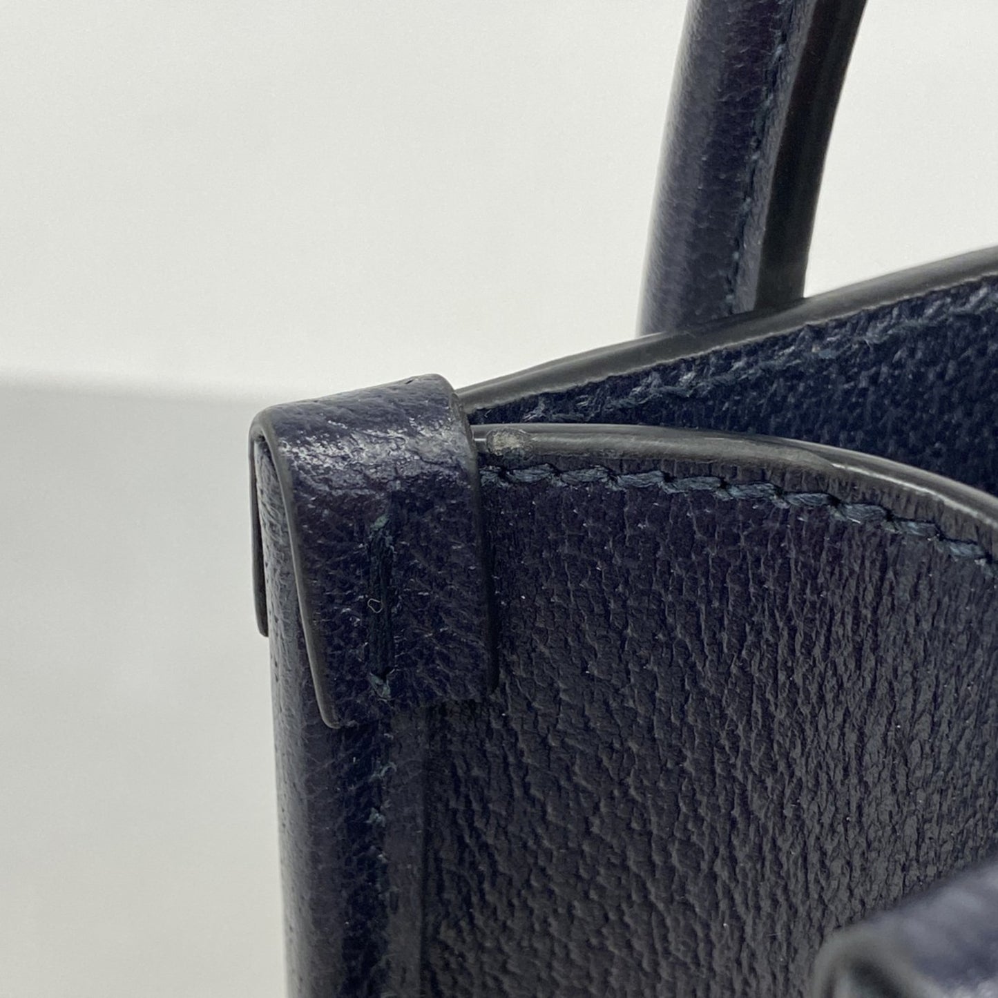 Gucci Gg Supreme Handbag 671623 Navy 2-Way Bag