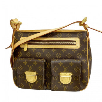 Louis Vuitton Monogram Hudson Gm Shoulder Bag M40045 Brown