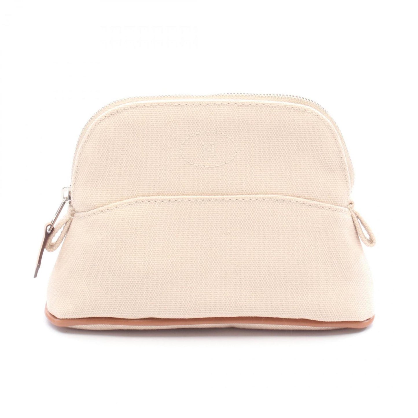 Hermes Herms Bolide Pouch 15 Mini Bag Canvas Leather