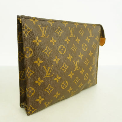 Louis Vuitton Monogram Poche Toilette 26 Pouch M47542 Brown