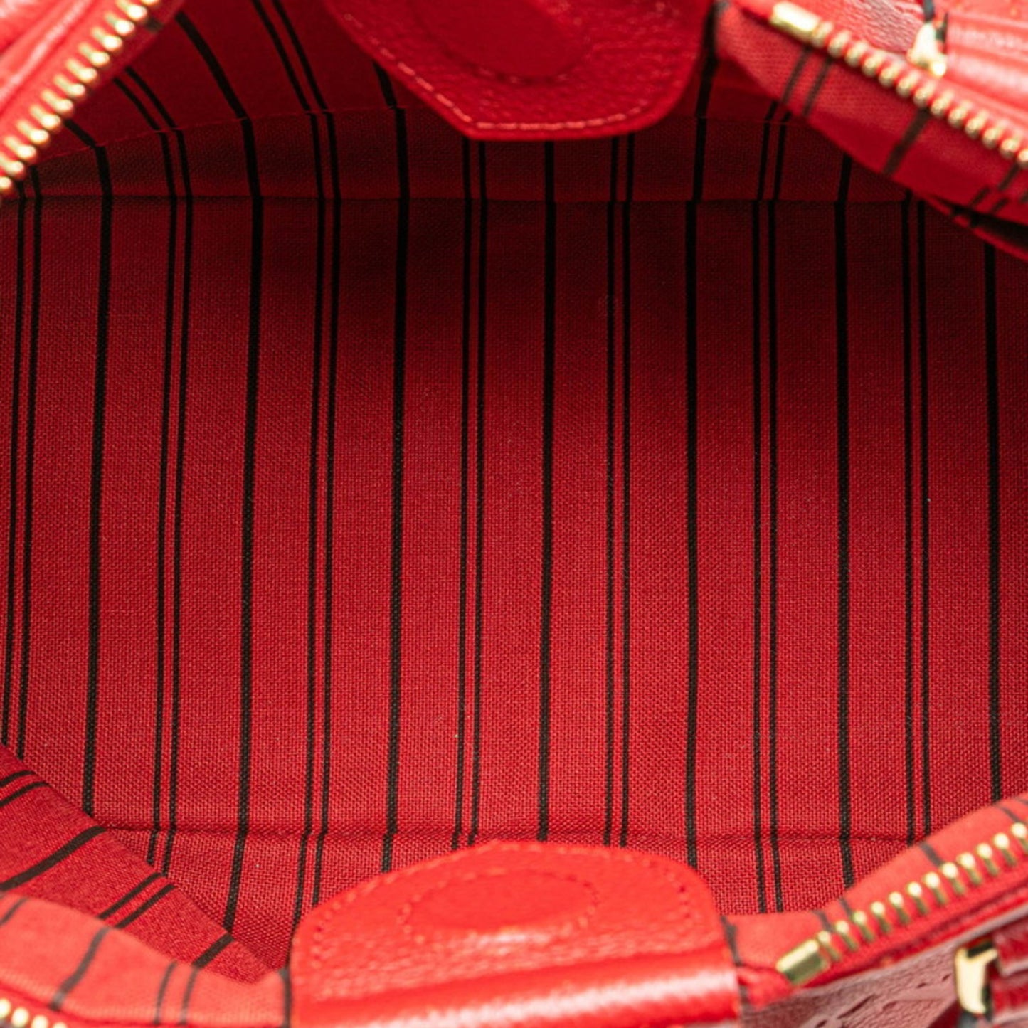 Louis Vuitton Monogram Empreinte Mazarine Pm Handbag/Shoulder Bag 2-Way M50638 Cerise Red Calfskin