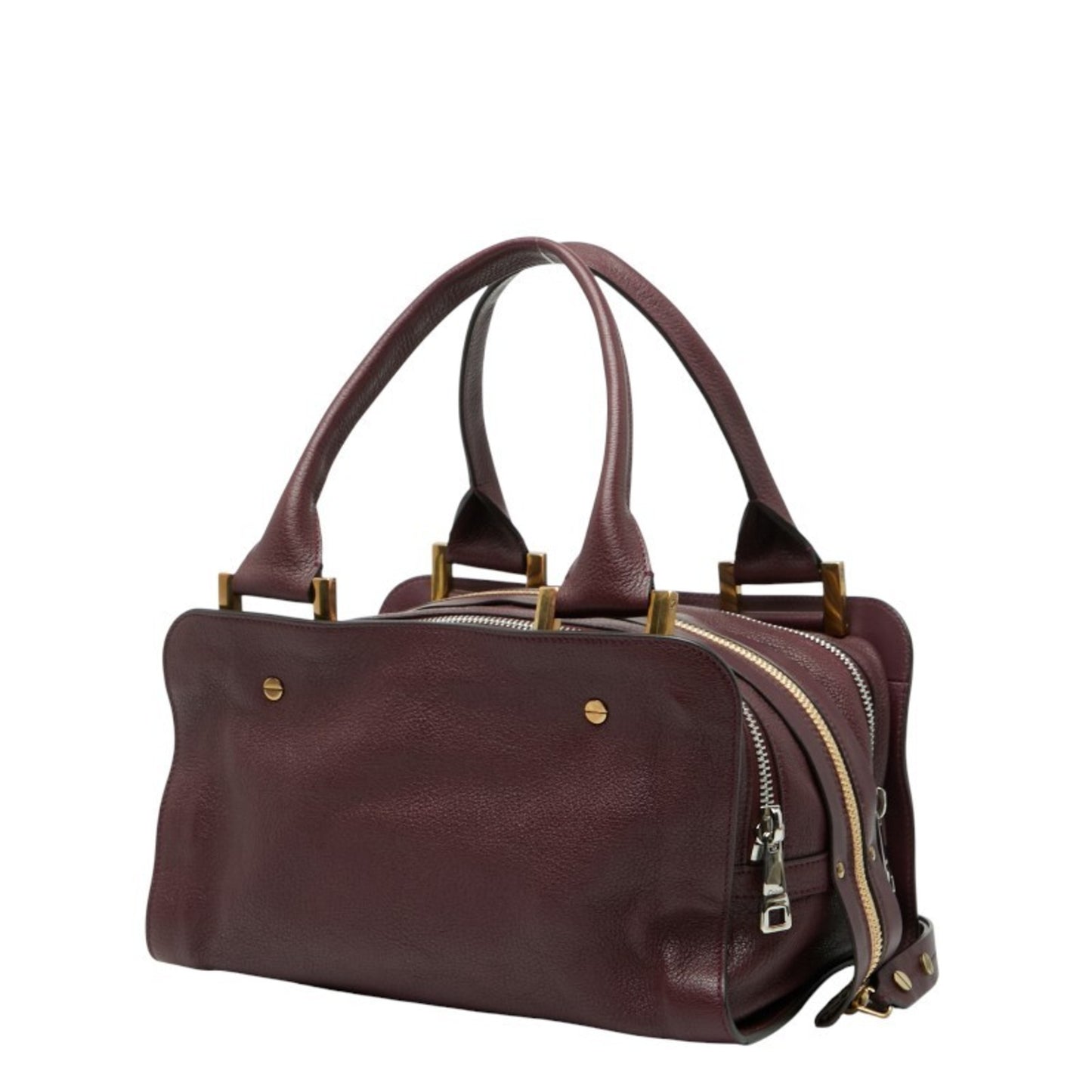 Chlo Chloe Dalston Handbag In Wine Red