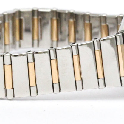 Omega Constellation Diamond Mop 18K Pink Gold Steel Watch 1368.71 Polished