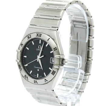 Polished Omega Constellation Stainless Steel Quartz
