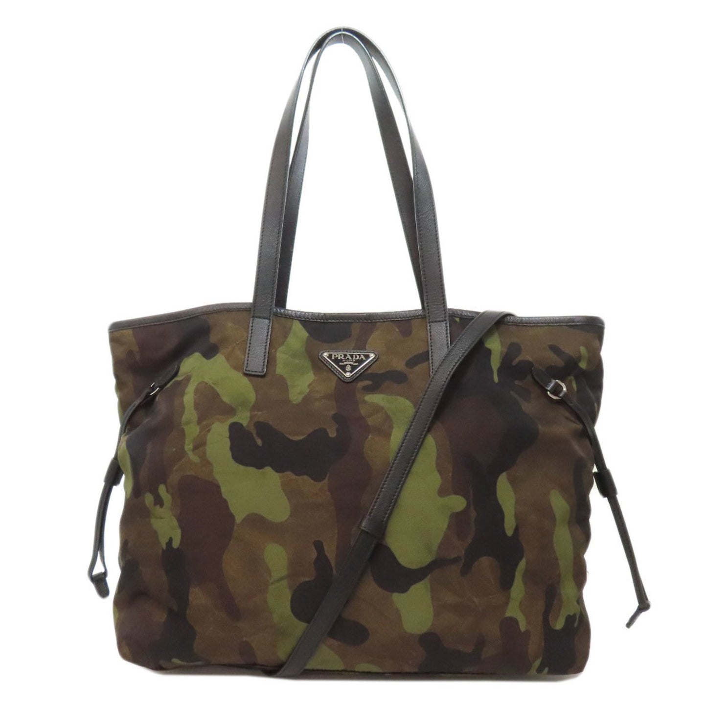Prada B4001T Camouflage Pattern 2-Way Tote Bag