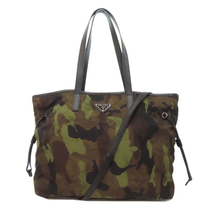 Prada B4001T Camouflage Pattern 2-Way Tote Bag