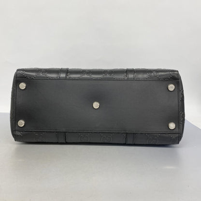 Gucci Boston Bag With Gg Embossing