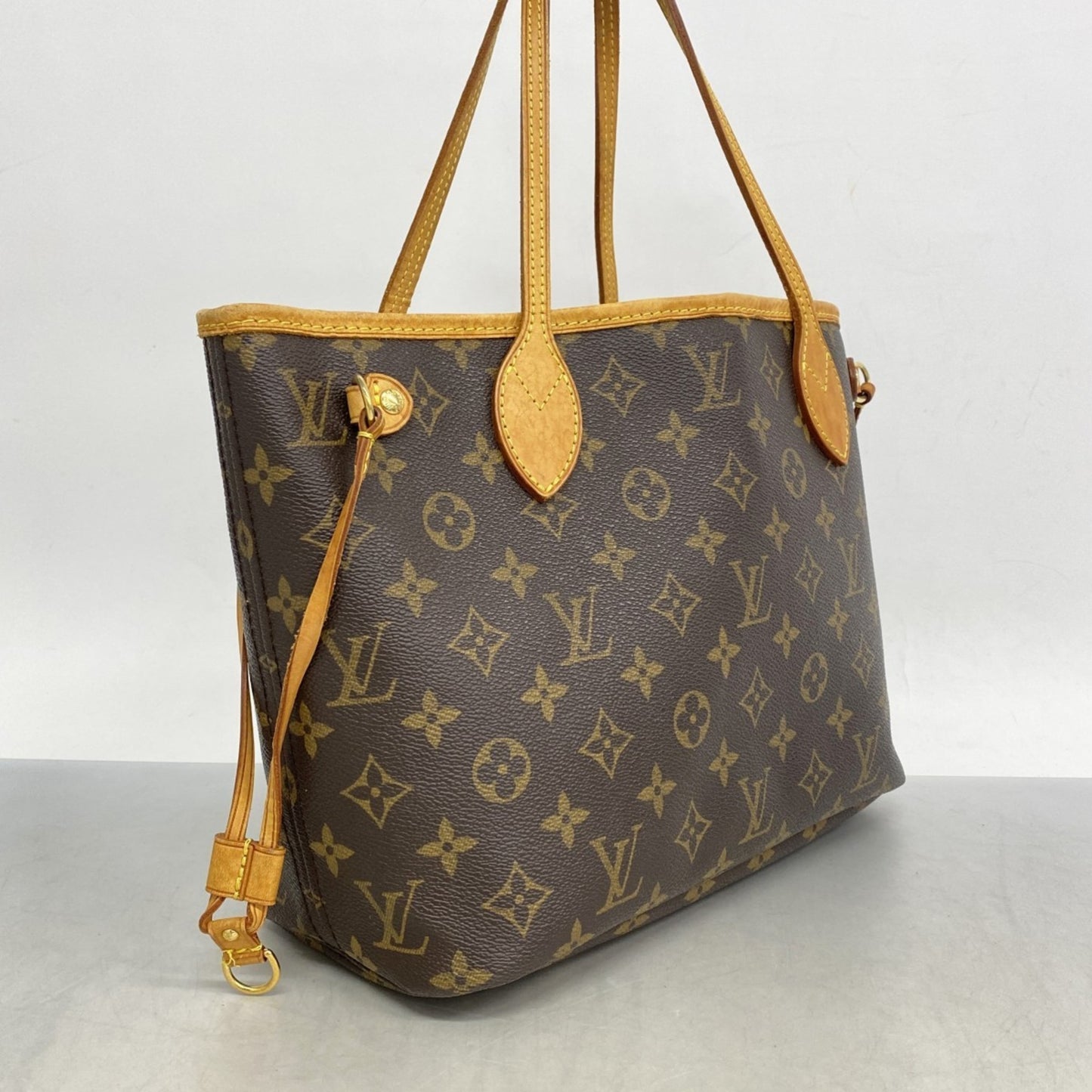 Louis Vuitton Monogram Neverfull Pm Tote Bag M40155 Brown