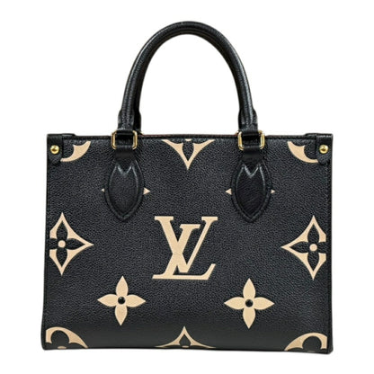 Louis Vuitton On The Go Pm Two-Tone Monogram Empreinte Shoulder Bag