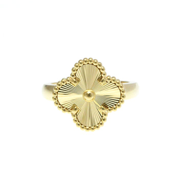 Van Cleef & Arpels Vintage Alhambra Ring Yellow Gold (18K) Fashion No Stone Band Ring Gold