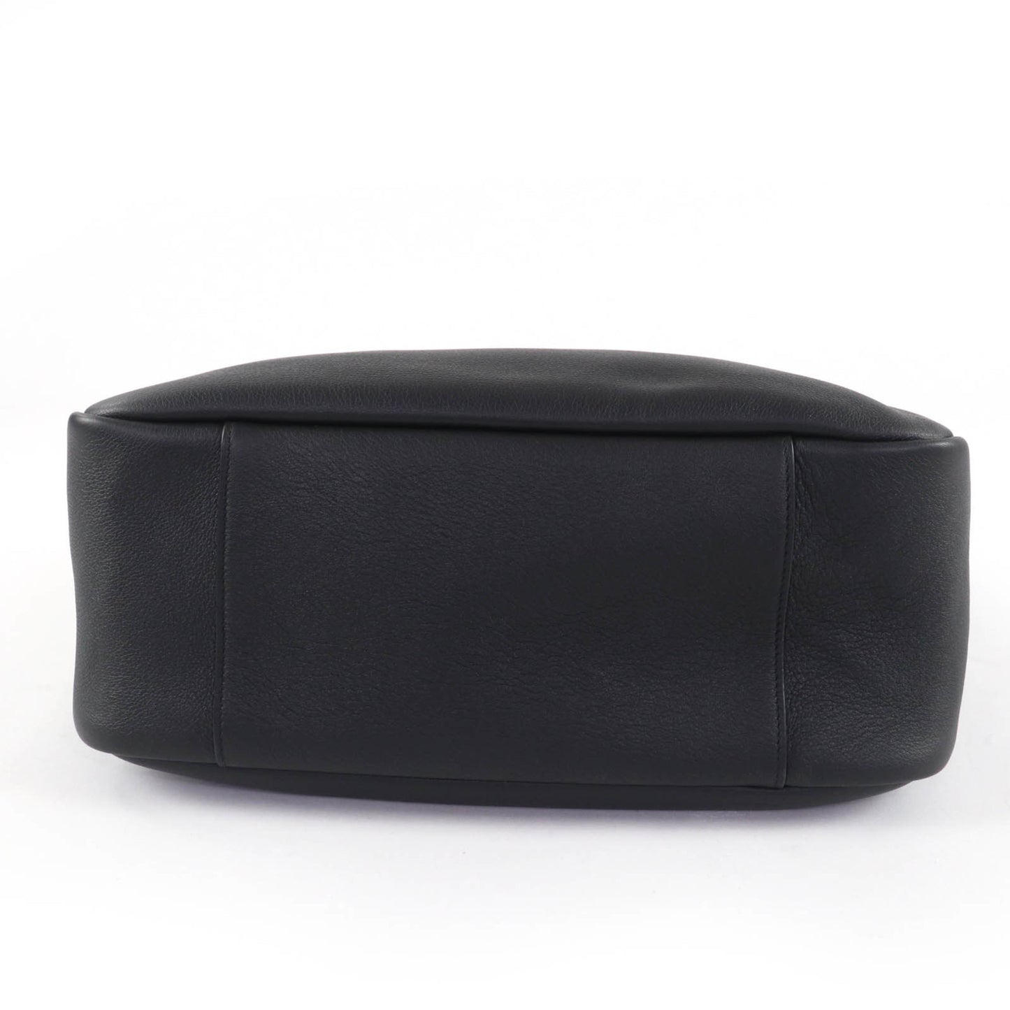 Saint Laurent 753837 Le 5 A 7 Soft Large Leather Shoulder Bag In Black With Gold Hardware And Dust