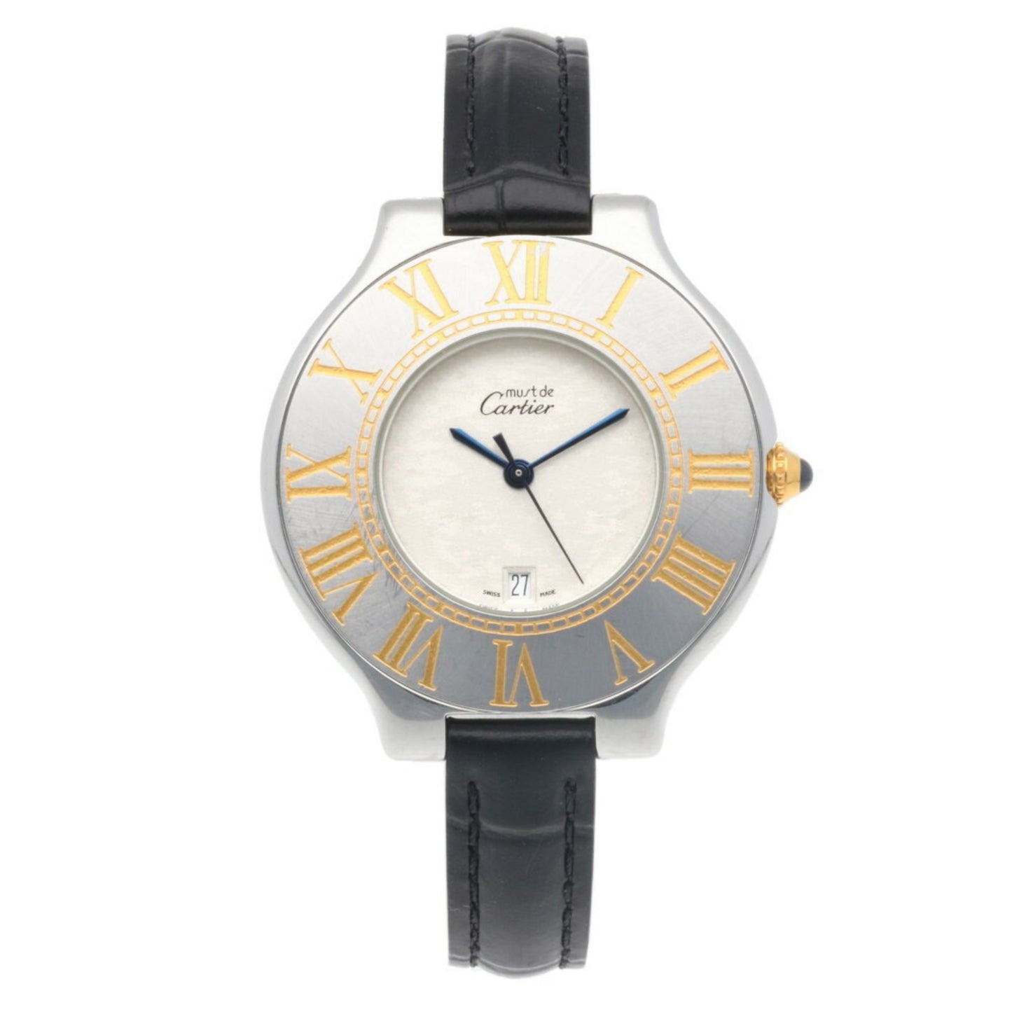 Cartier Must 21 Watch Stainless Steel 126 000P Quartz