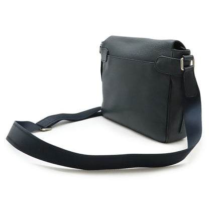 Louis Vuitton Louis Vuitton Taiga Roman Pm Shoulder Bag Leather Ardoise Black M32852