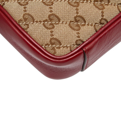 Gucci Gg Marmont Quilted Chain Shoulder Bag 446744 Beige