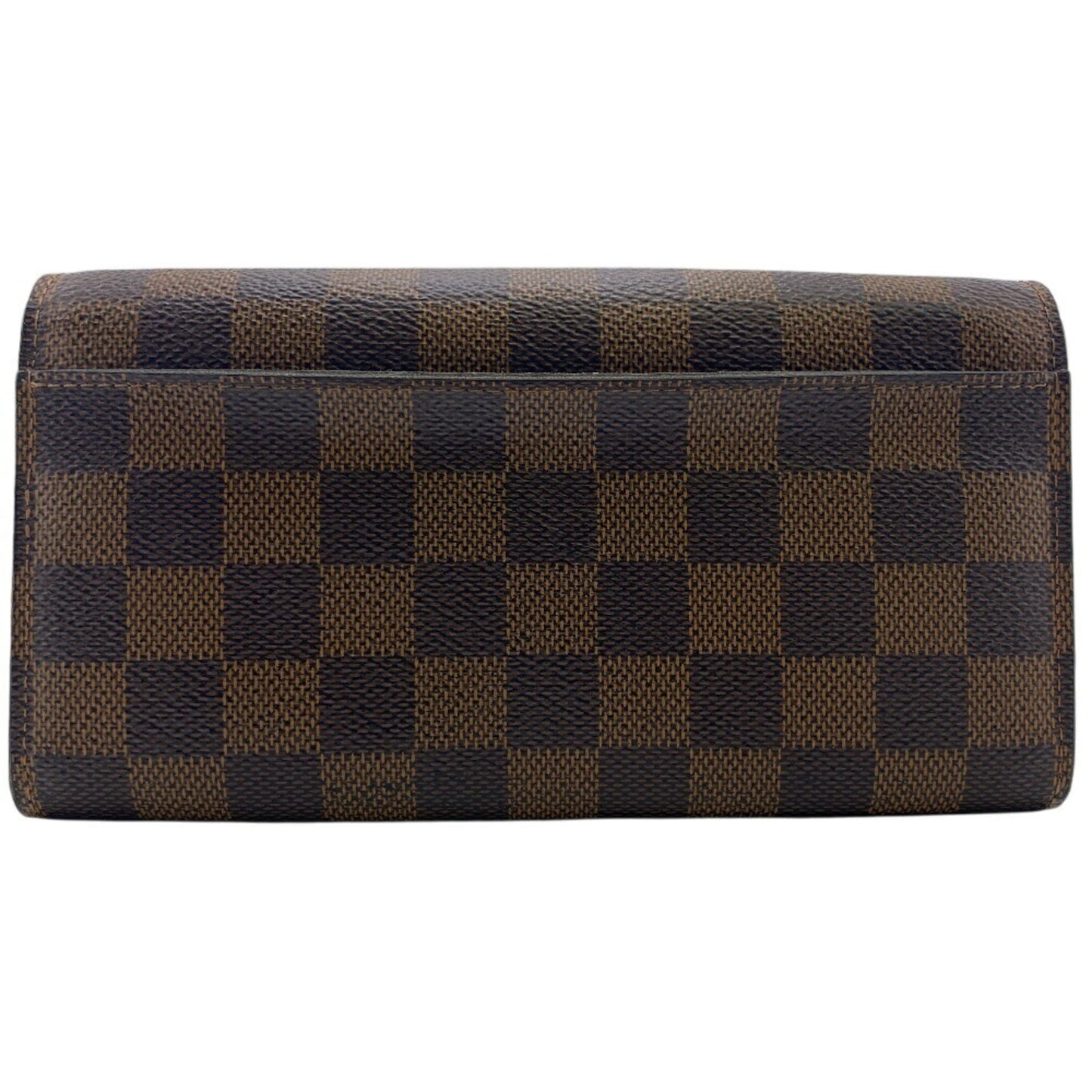Louis Vuitton N63209 Portefeuille Sarah Damier Long Wallet Brown