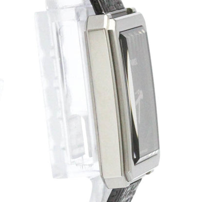 Chanel Boy-Friend Steel Leather Quartz