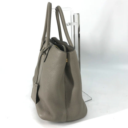 Prada 1Ba579 Logo 2Way Hand Bag Crossbody Shoulder Bag Shoulder Bag Gray