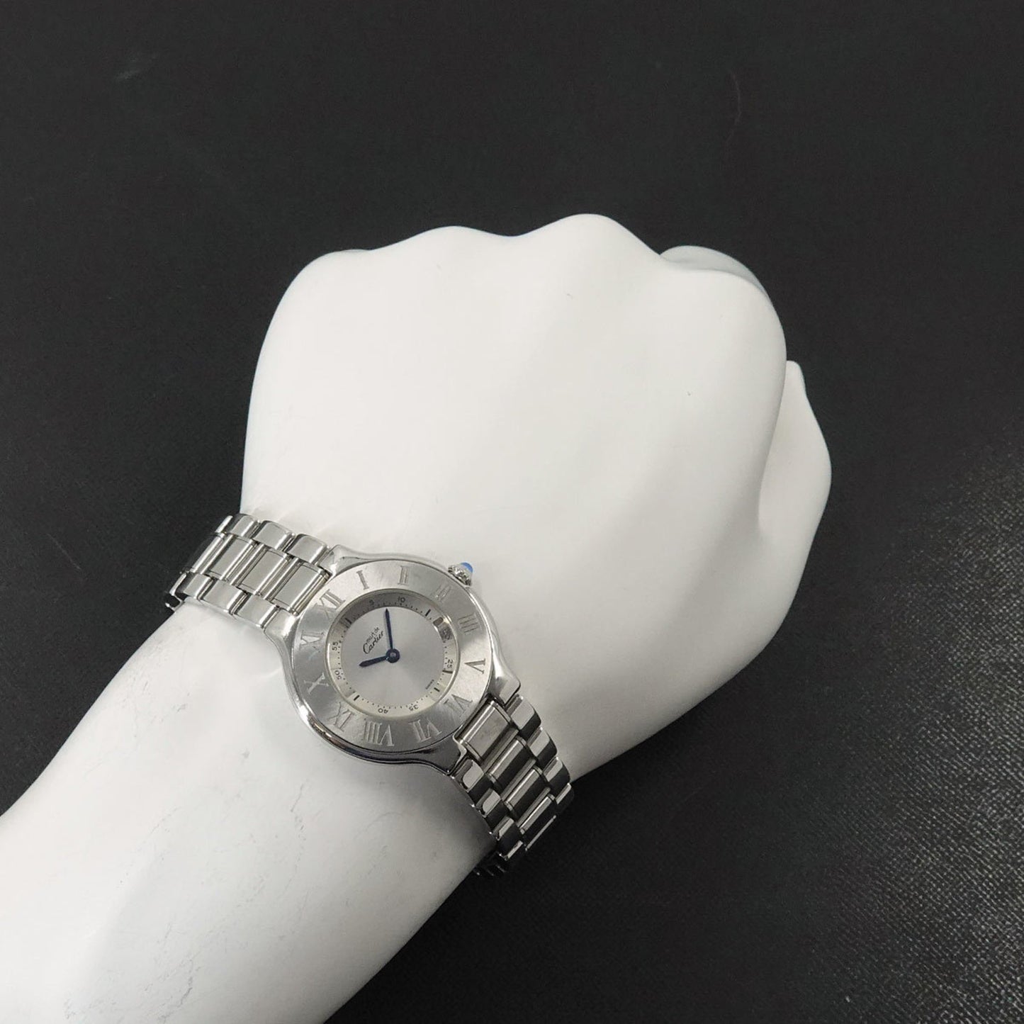 Cartier Must 21 Vantianne W10110T2 Boys' Silver Quartz Watch