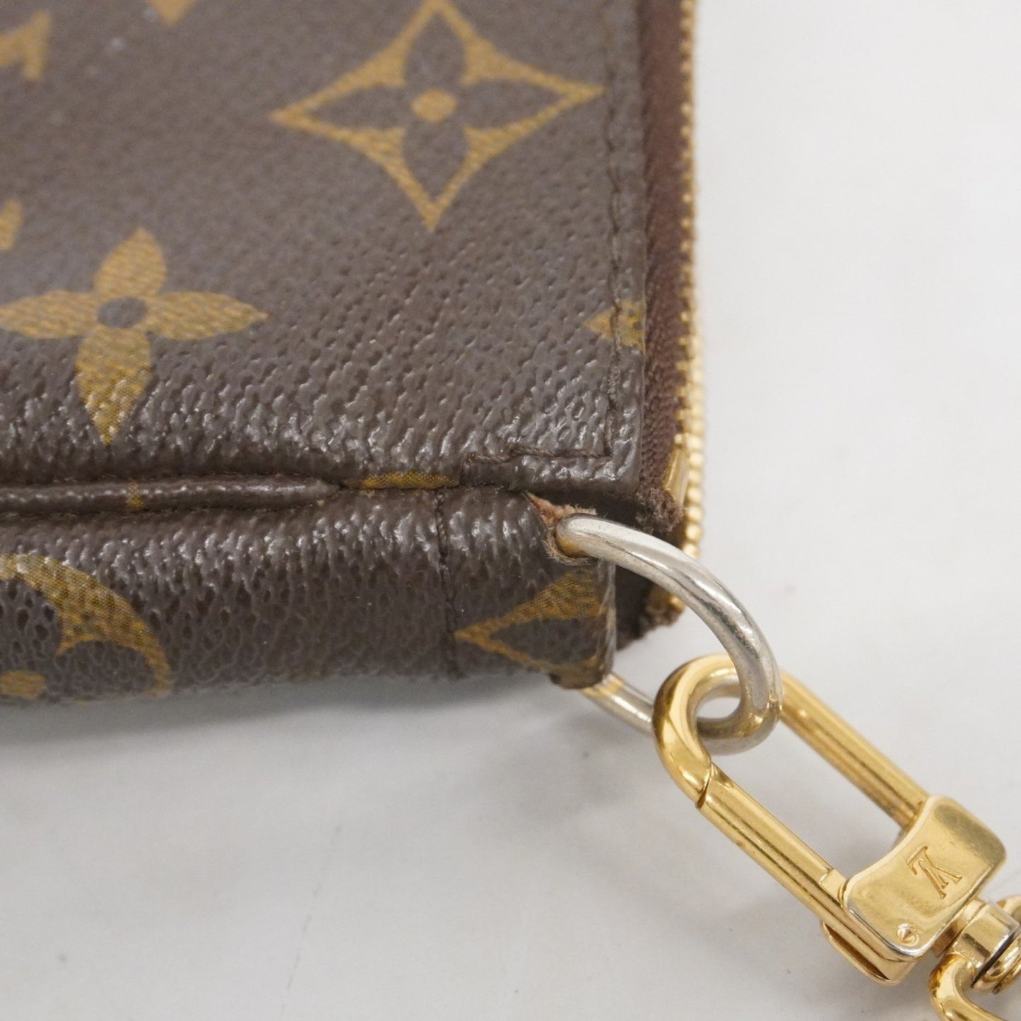 Louis Vuitton Monogram Mini Pochette Accessoires M58009 Brown