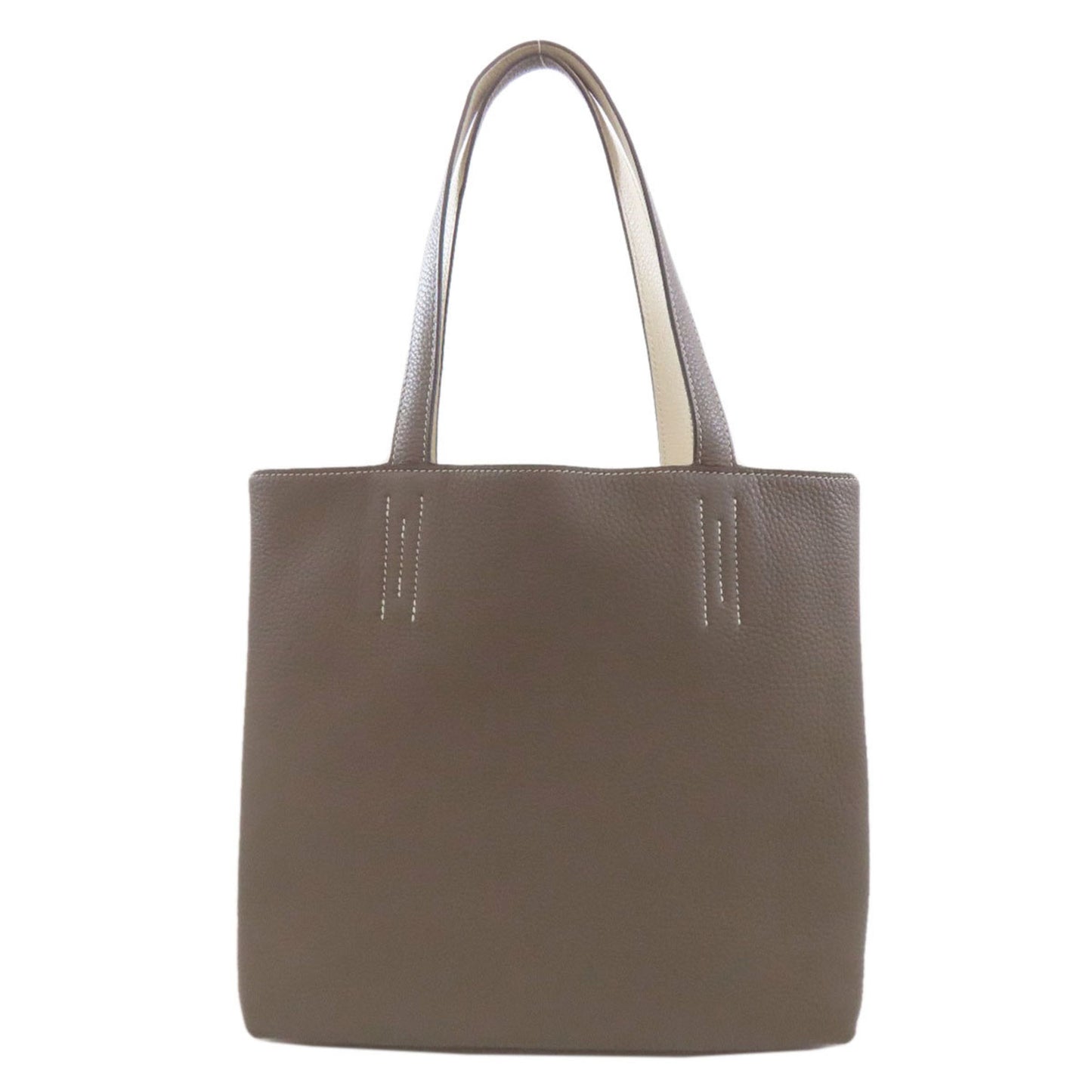 Hermes Herms Double Sens 28 Tote Bag In Taurillon
