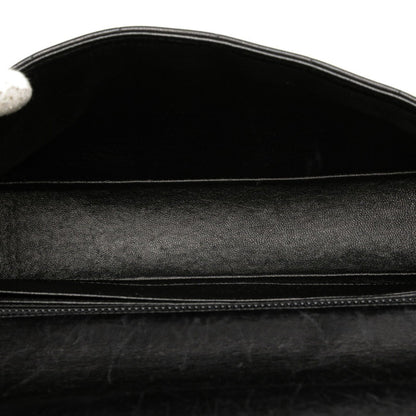 Chanel Chocobar Shoulder Bag In Black Lambskin