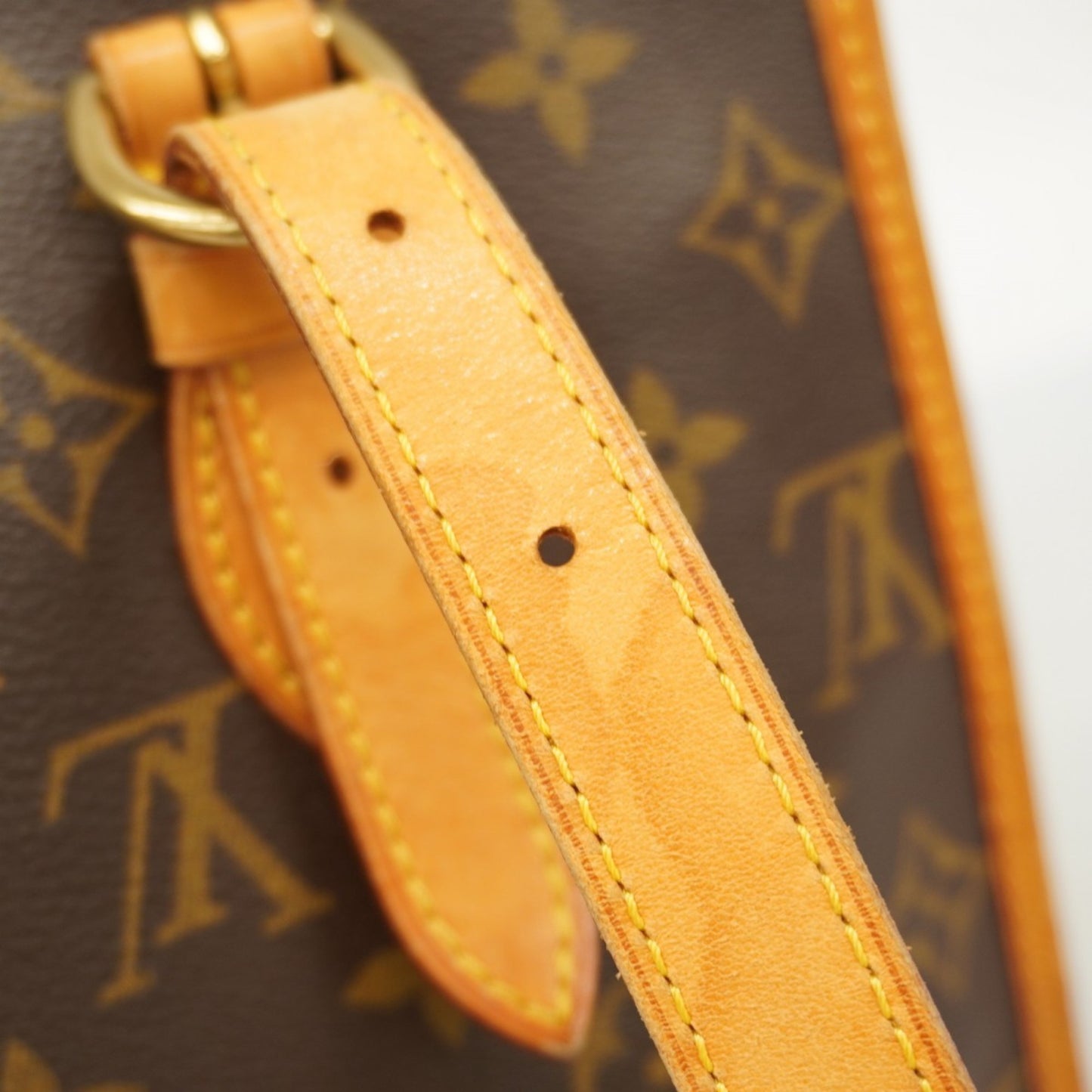 Louis Vuitton Monogram Popincourt Tote Bag M40007 Brown