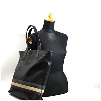 Coach Reversible Tote Bag In Black Leather (70502)