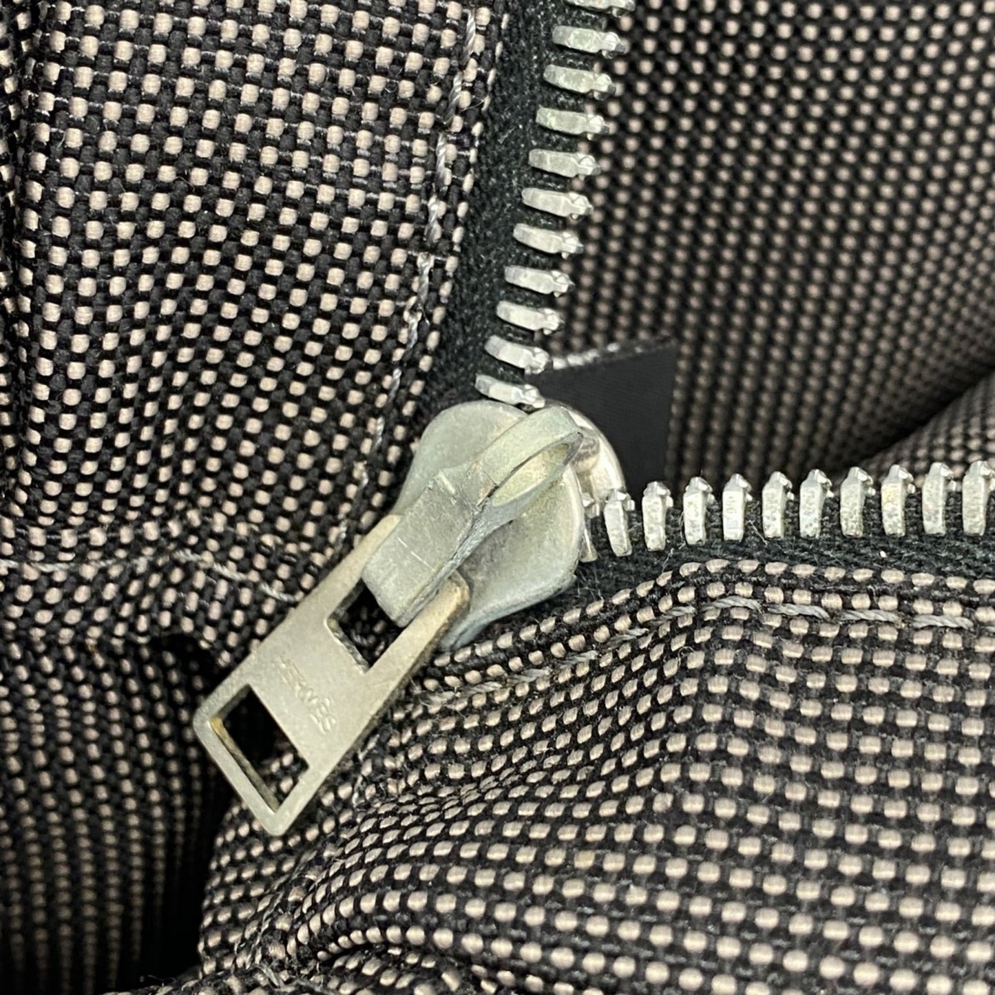 Hermes Air Line Pm Canvas Handbag