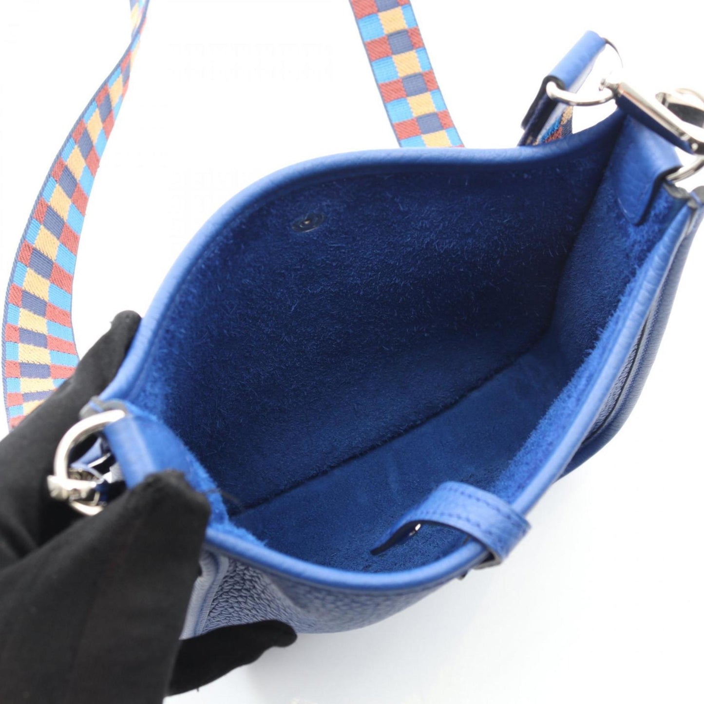 Hermes Herms Evelyn Tpm Amazon Shoulder Bag In Taurillon Clemence Leather