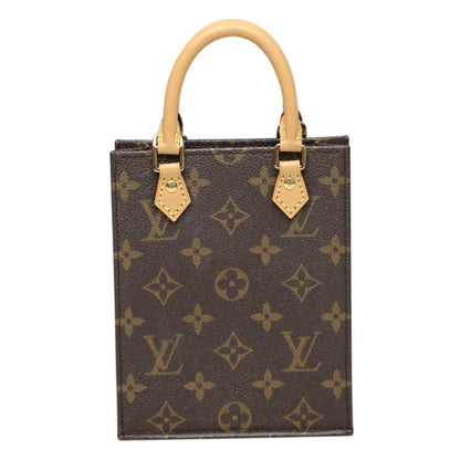 Louis Vuitton Monogram Petite Sac Plat Shoulder Bag M81295 Brown