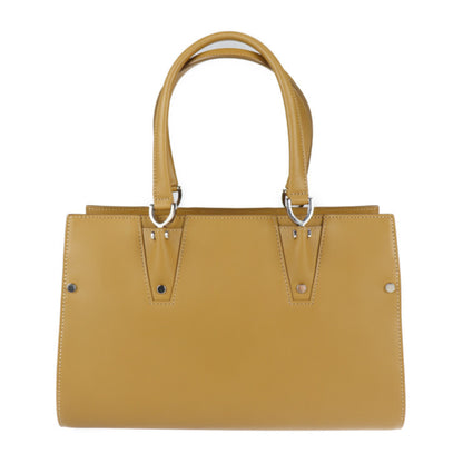 Longchamp Tote Bag S Paris Premier Handbag Calfskin Leather Camel