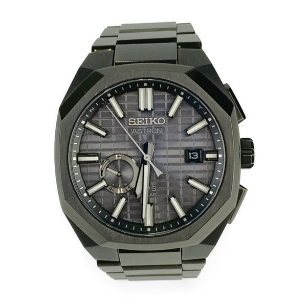 Seiko Astron Nexter Series Watch 3X62-0Aa0 Sbxd015 Black Dial Ti