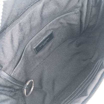 Yves Saint Laurent Saint Laurent Paris Saint Laurent Paris Waist Bag City Belt 505973 Black Canvas