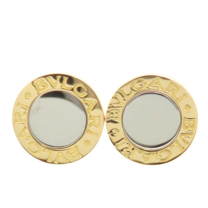 Bvlgari 18Kyg Steel Earrings