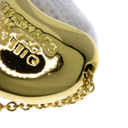 Tiffany Bean Necklace In 18K Yellow Gold