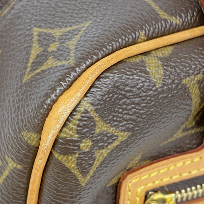 Louis Vuitton Monogram Cite Mm Shoulder Bag M51182 Brown