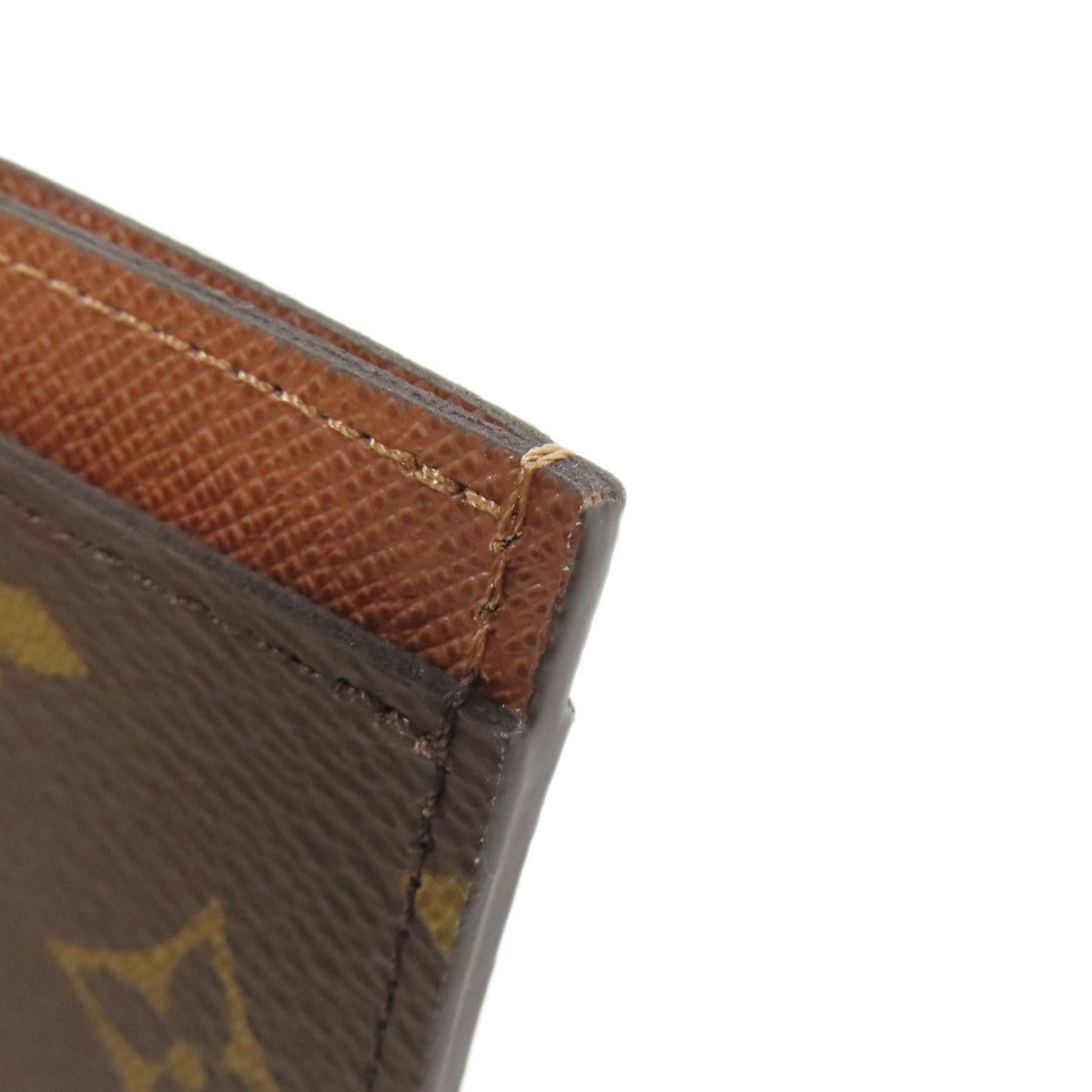 Louis Vuitton M61733 Porte Carte Sample Business Card Case In Monogram Canvas