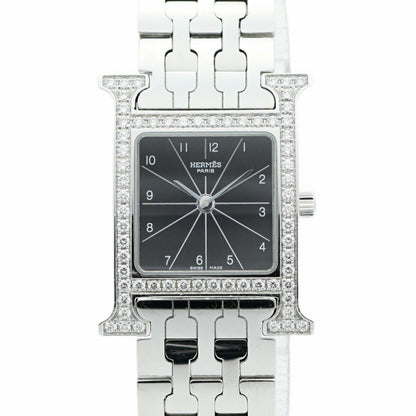 Herms H Watch Hh1.230 Black Dial