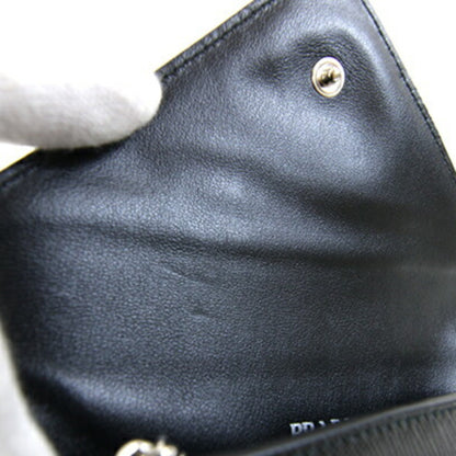 Prada Pouch 1Tl445 Black Leather