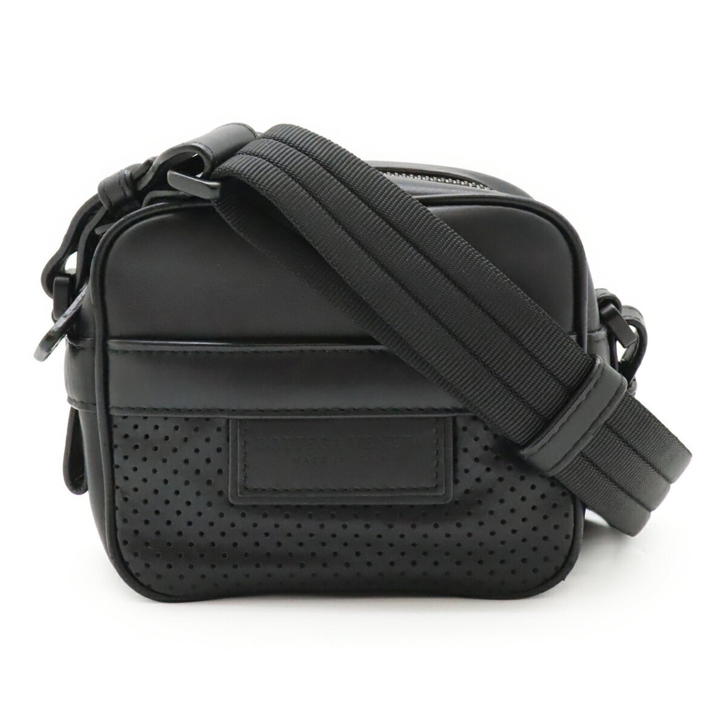 Bottega Veneta Leggero Shoulder Bag/Pochette In Black Leather