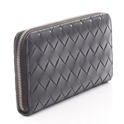 Bottega Veneta Intrecciato Round Long Wallet