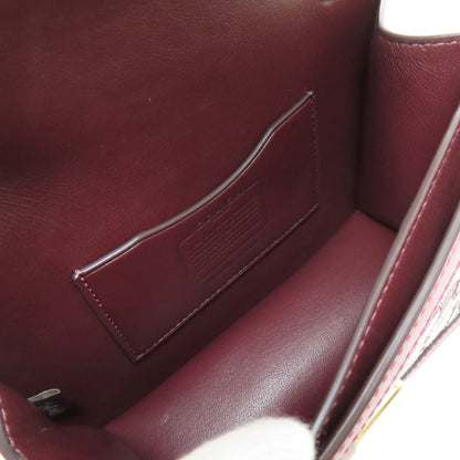 Coach C3760 Ally Shoulder Bag Canvas
