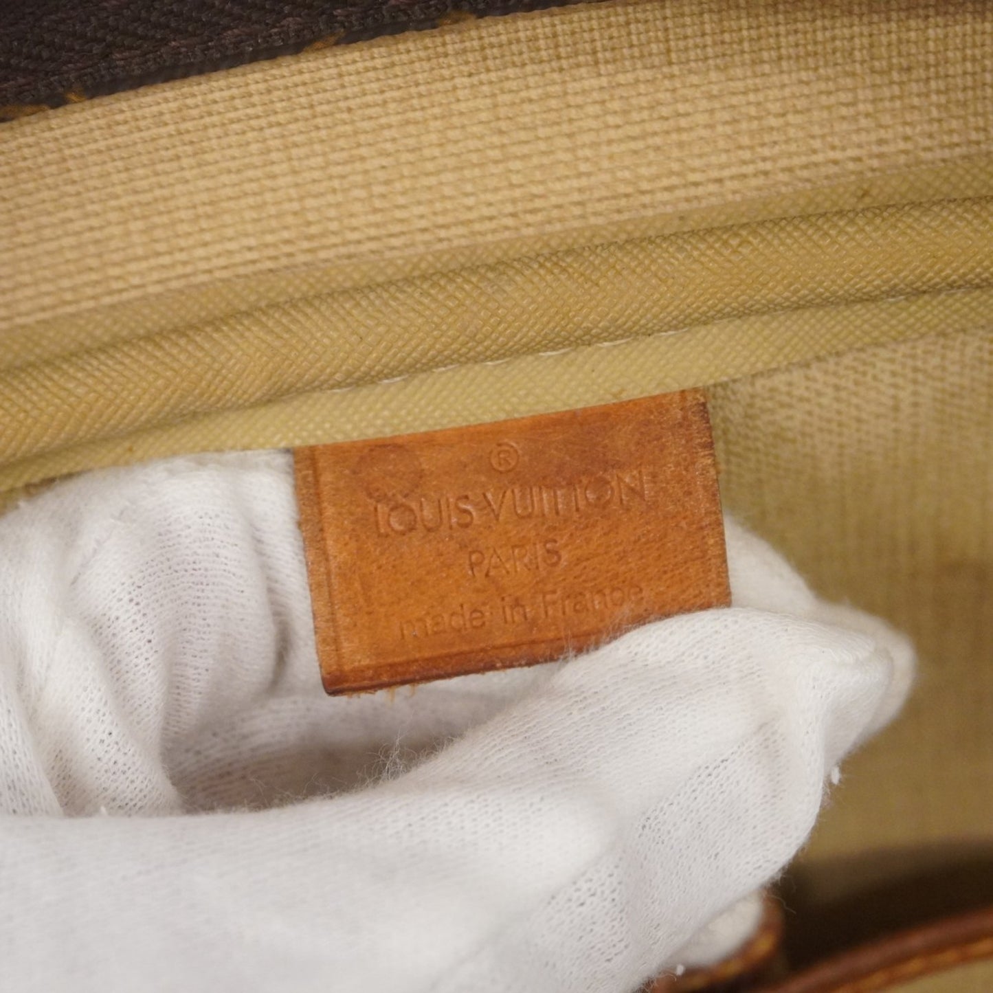 Louis Vuitton Monogram Deauville Handbag M47270 Brown