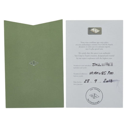 Van Cleef & Arpels Sweet Alhambra Pendant Necklace Vcaro85900 18Kwg White Gold