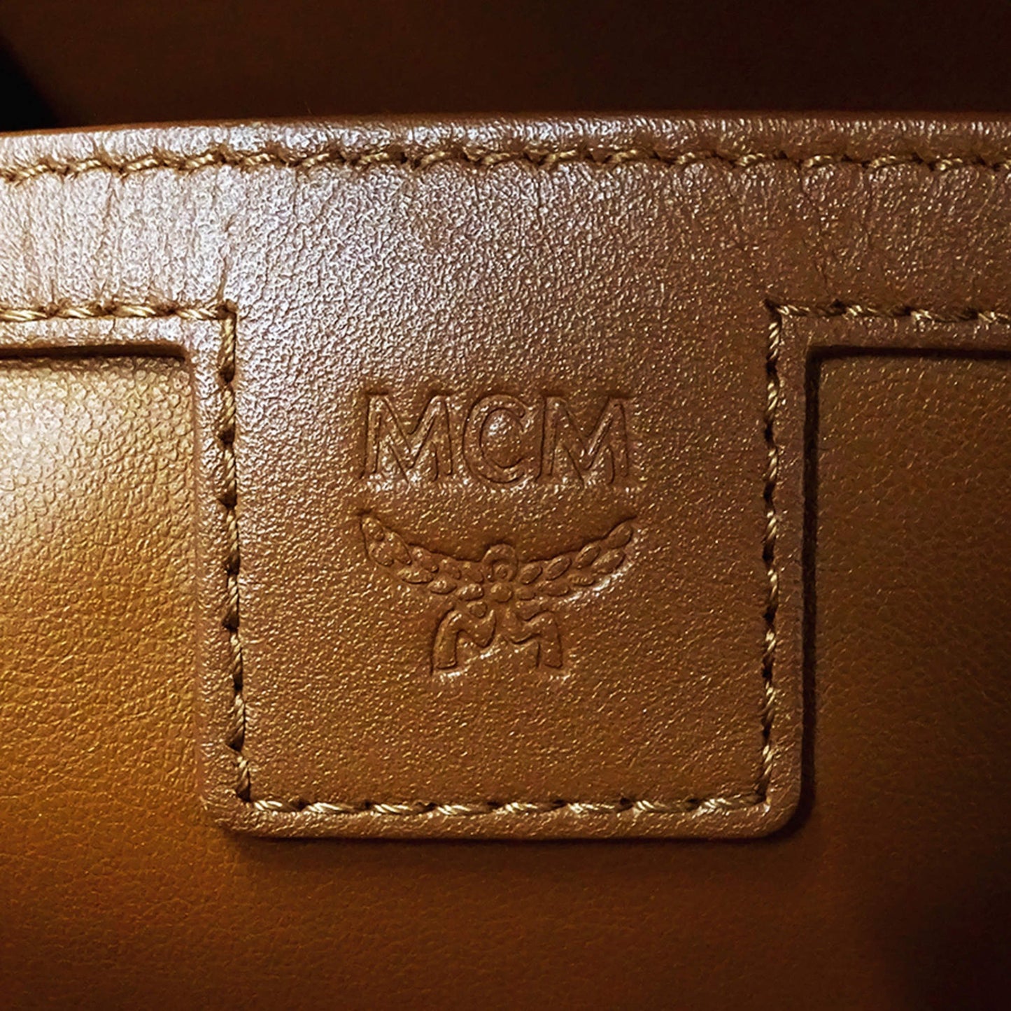 Mcm Women'S Visetos Side Stud Backpack In Coated Canvas