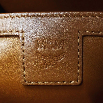 Mcm Women'S Visetos Side Stud Backpack In Coated Canvas